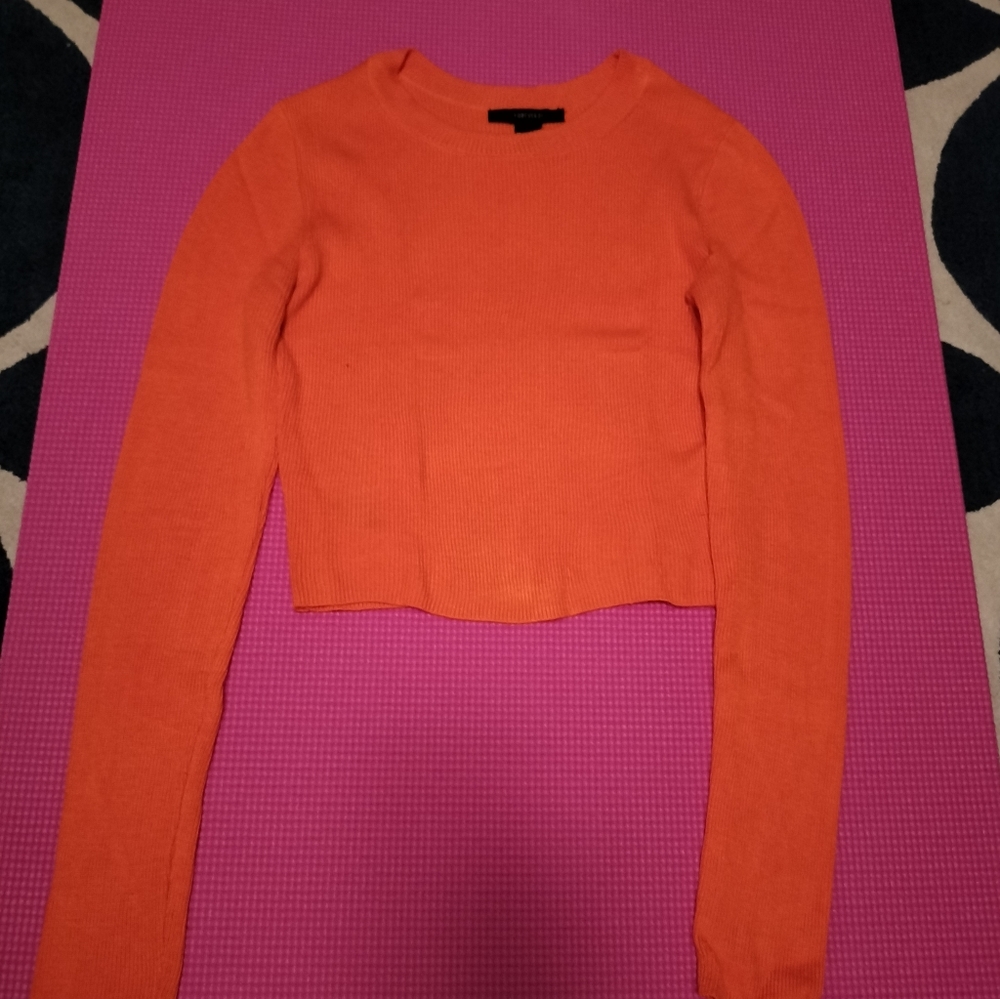 Knitwear (orange color)